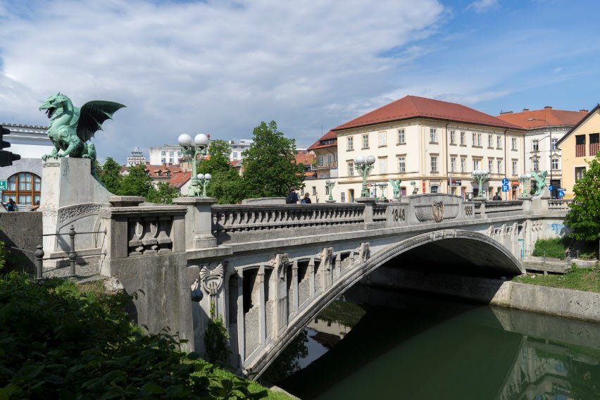 Dragon Bridge, Ljubljana, Slovenia